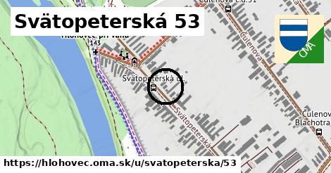 Svätopeterská 53, Hlohovec