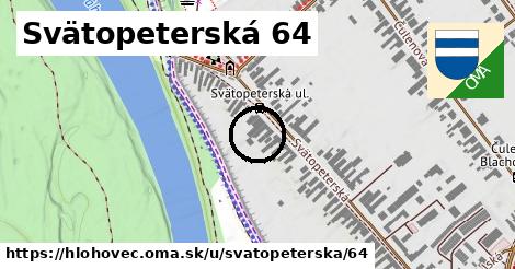 Svätopeterská 64, Hlohovec