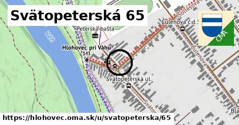 Svätopeterská 65, Hlohovec