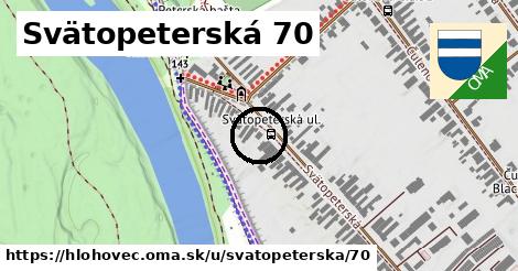 Svätopeterská 70, Hlohovec