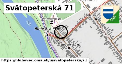 Svätopeterská 71, Hlohovec