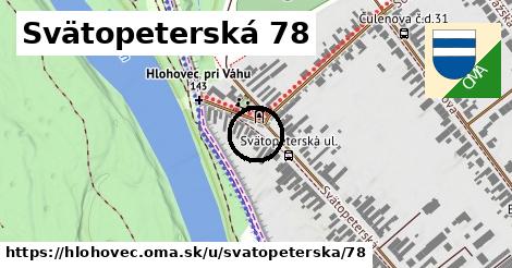 Svätopeterská 78, Hlohovec