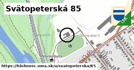 Svätopeterská 85, Hlohovec