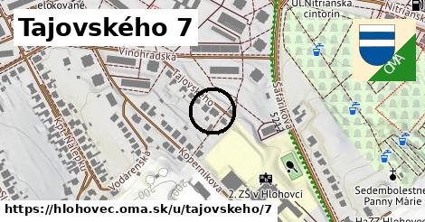 Tajovského 7, Hlohovec