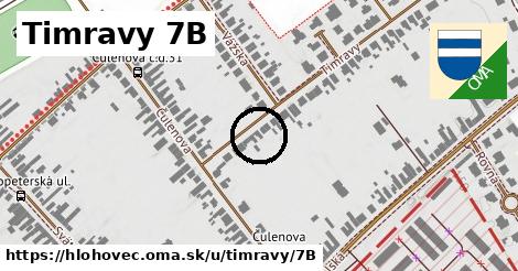 Timravy 7B, Hlohovec