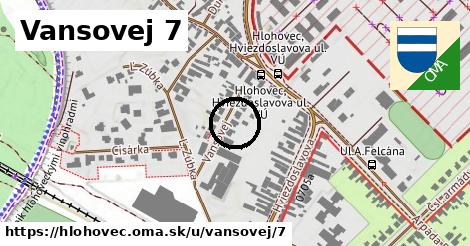 Vansovej 7, Hlohovec