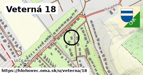 Veterná 18, Hlohovec