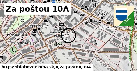 Za poštou 10A, Hlohovec