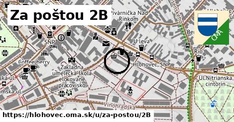 Za poštou 2B, Hlohovec