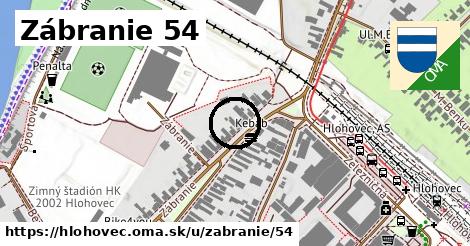 Zábranie 54, Hlohovec