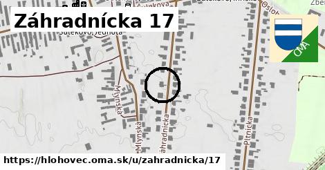 Záhradnícka 17, Hlohovec