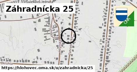 Záhradnícka 25, Hlohovec