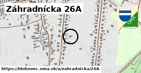 Záhradnícka 26A, Hlohovec