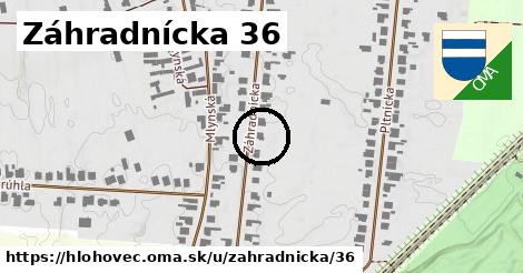 Záhradnícka 36, Hlohovec