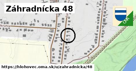 Záhradnícka 48, Hlohovec