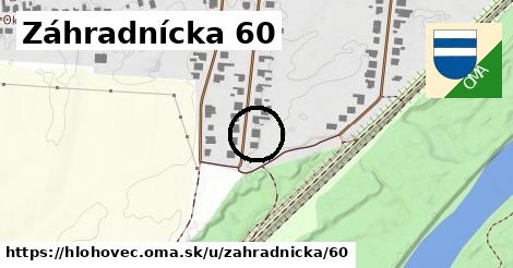 Záhradnícka 60, Hlohovec