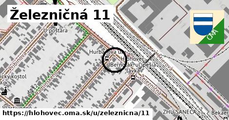 Železničná 11, Hlohovec