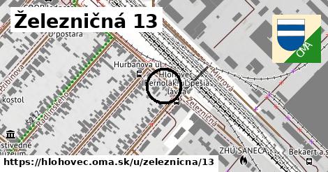 Železničná 13, Hlohovec