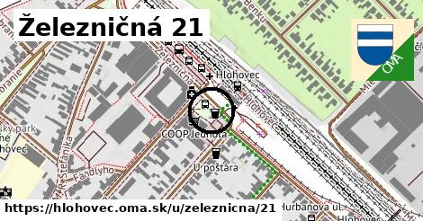 Železničná 21, Hlohovec