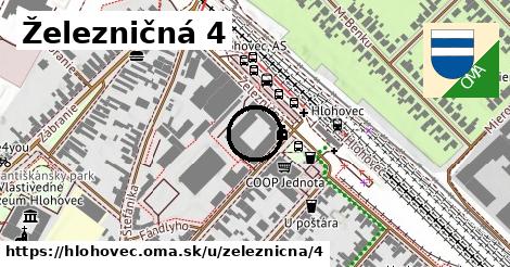 Železničná 4, Hlohovec