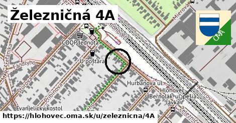 Železničná 4A, Hlohovec