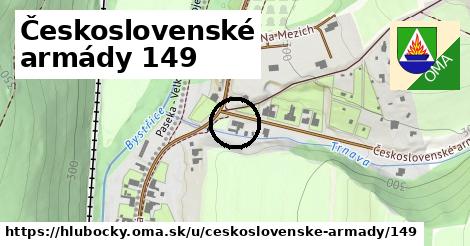 Československé armády 149, Hlubočky