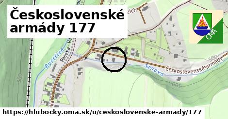 Československé armády 177, Hlubočky