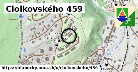 Ciolkovského 459, Hlubočky