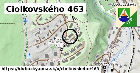 Ciolkovského 463, Hlubočky