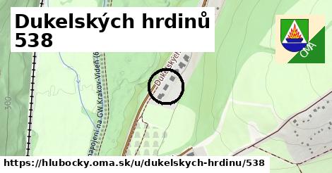 Dukelských hrdinů 538, Hlubočky