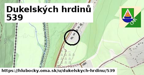 Dukelských hrdinů 539, Hlubočky