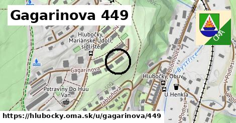 Gagarinova 449, Hlubočky