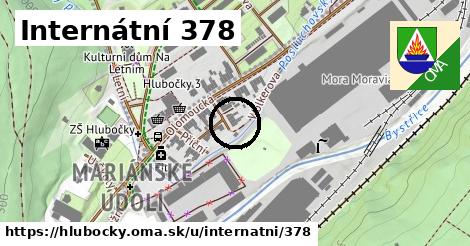 Internátní 378, Hlubočky