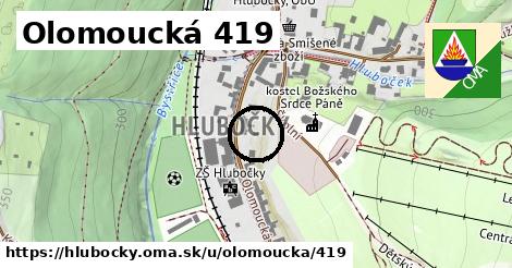 Olomoucká 419, Hlubočky