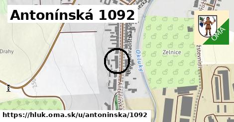 Antonínská 1092, Hluk
