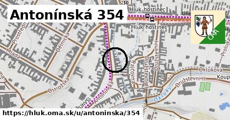 Antonínská 354, Hluk