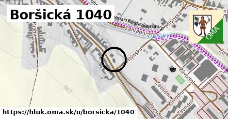 Boršická 1040, Hluk