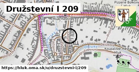 Družstevní I 209, Hluk