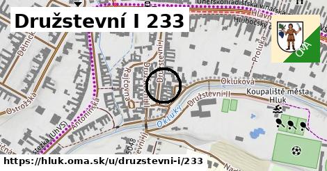 Družstevní I 233, Hluk