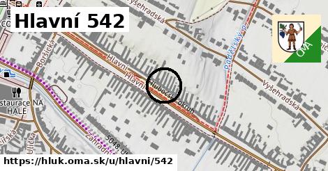 Hlavní 542, Hluk