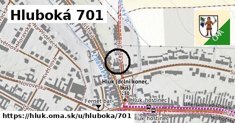 Hluboká 701, Hluk