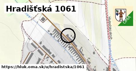 Hradišťská 1061, Hluk