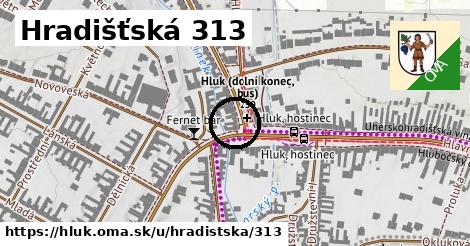 Hradišťská 313, Hluk