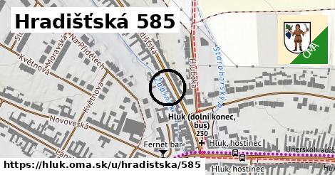 Hradišťská 585, Hluk