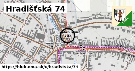 Hradišťská 74, Hluk