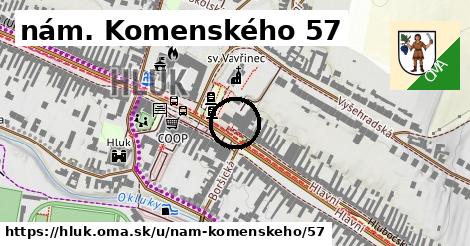 nám. Komenského 57, Hluk