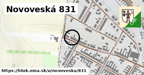 Novoveská 831, Hluk