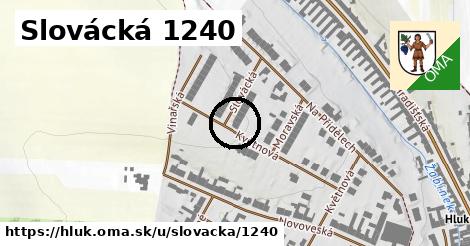 Slovácká 1240, Hluk