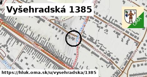 Vyšehradská 1385, Hluk