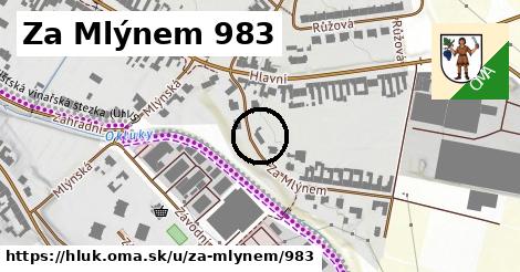 Za Mlýnem 983, Hluk